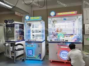 Điện thoại di động quét paypal mã QR trả tiền trò chơi Arcade Claw cần cẩu máy Búp bê đồ chơi sang trọng Claw Máy hóa đơn chấp nhận điên Đồ chơi cần cẩu - Product Image 5