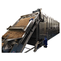 Séchoir à bande de maille de convoyeur industriel professionnel multi-couches pour le séchage des marcs de fruits