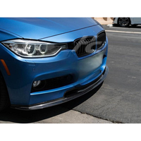 Lèvre avant Hancheng avec pièces automobiles en fibre de carbone de style V pour BMW Série 3 F30 2013-2019