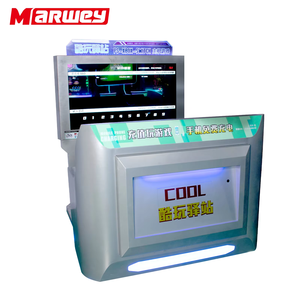 Nouveautés Marwey : Console de jeu rétro classique pour 2 joueurs avec manettes métalliques, machine de jeux vidéo pour centre d'amusement - Product Image 3