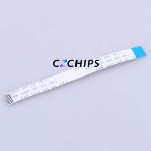 KH-FFC-V1.0-8P-100MM FFC Cable (Flexible Flat Cable) P=1mm Connector 8P 1mm 0.3mm Reverse - Product Image 1