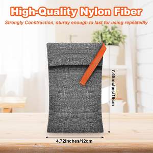 Sac à savon en sisal, gants exfoliants, pochette avec cordon de serrage, boîte à savon avec perle en bois, savon moussant et séchant - Product Image 2