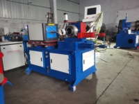 Machine de fermeture de tuyaux en acier inoxydable, soudeuse semi-automatique à faible bruit et à précision