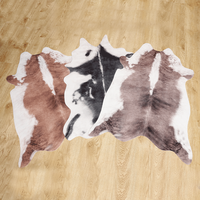 New Style Rindsleder bedruckter Teppich 3D-Druck Teppich Teppich für Wohnzimmer Moderner Haushalt Wohnzimmer Teppich Teppich