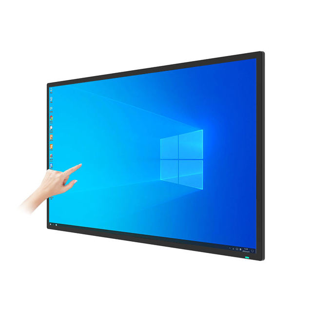 Industrial Touch Screen Monitor 15.6-65 Inch Interactive Wall Mount IP65 Waterproof 10 Point Touch 4K Resolution Metal Case