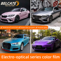 Usine En Gros 1.52*18m Électrique Lumière Carbone Cendre Auto Film Voiture Wrap Vinyle Véhicules Autocollants pour Voiture Wrap à Dubaï