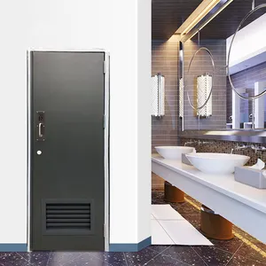 현대적인 디자인 방수 화장실 문 WPC 문 인테리어 욕실 문