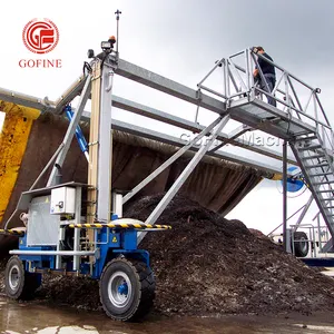 Diesel Type Recycling Cover Fermenting Organic Fertilizer Compost Machinery Equipment Of Chicken Manure