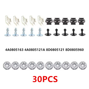 Kit de Placas Protectoras para Chasis de Coche Winning Path Point, 30 Piezas, Tornillos de Fijación de Acero y Nylon, Arandelas para Volkswagen Audi - Product Image 4
