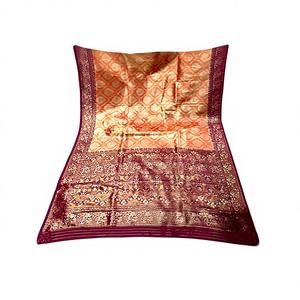 Sari Tradicional de Viscosa para Mujer Noor Kangana, para Verano/Invierno/Fiestas, Sin Arrugas y Absorbente de Humedad - Product Image 1