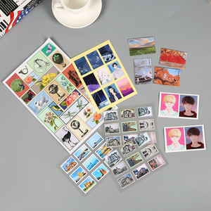 Pack d'autocollants personnalisés Boyou BY015, film mat brillant, autocollants décoratifs pour journal DIY - Product Image 1