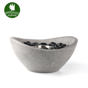 Small Portable Portable Fireplace Free Standing Bio Ethanol Fireplace Burner <strong>Table</strong> <strong>Top</strong> <strong>Fire</strong> <strong>Bowl</strong> - Product Image 2