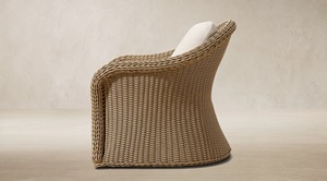 Conjunto de Sofás de Ratán Modernos para Exteriores con Cojines de Poliéster, Estilo Mediterráneo, para Patio o Terraza - Product Image 3
