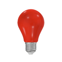Ampoule LED rouge de thérapie par la lumière infrarouge avec SMD LED 660nm/850nm AC E26/E27/B22 Base 7W 270 Angle de faisceau Utilisation à domicile Appareil facial et corporel
