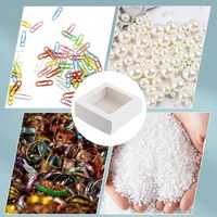 Boîtes en papier kraft blanc personnalisées avec fenêtre transparente, emballage cadeau élégant pour boulangerie, pour biscuits, gâteaux, bonbons, mariage, fête, festival