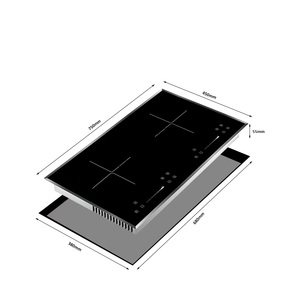 Cocina de Inducción de Doble Quemador de 3600W con Calentamiento Rápido - Product Image 2