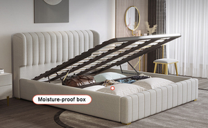Gli ultimi mobili per camera da <span class=keywords><strong>letto</strong></span> progettano la struttura <span class=keywords><strong>del</strong></span> <span class=keywords><strong>letto</strong></span> King Size <span class=keywords><strong>con</strong></span> la <span class=keywords><strong>testiera</strong></span> <span class=keywords><strong>del</strong></span> <span class=keywords><strong>letto</strong></span> <span class=keywords><strong>del</strong></span> cuscino - Product Image 6