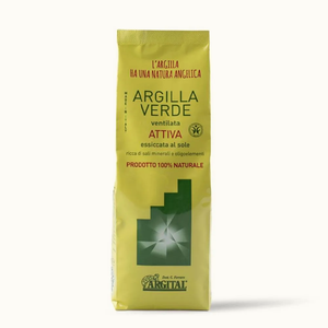 Arcilla Verde Ventilata 500gr Arcilla verde fina 100% natural en polvo ventilado para tratamientos faciales, corporales y capilares - Product Image 1