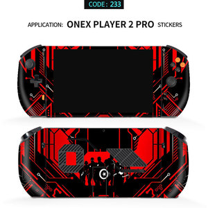 Protector de piel con pegatinas Onex Player 2 Pro, PVC, modelo 234 - Product Image 2
