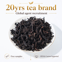 Thé Oolong de Wuyi du Fujian, Da Hong Pao, Thé de Roche Chinois, Feuilles Pures, Saveur Minérale Naturelle, Vente en Gros, Personnalisable
