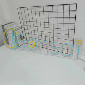 Op maat gemaakte Cafe LED Neon logo bord Mr & Mrs Bruiloft Decoratie LED Neon Verlichting Staande Neonbord - Product Image 3