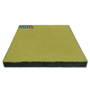 HUHA-Baldosas de goma recicladas, resistentes a vibraciones, resistentes a la intemperie, <span class=keywords><strong>para</strong></span> parque infantil - Product Image 1