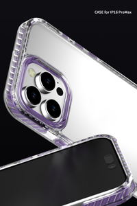 <span class=keywords><strong>Nouvelle</strong></span> arrivée Coloré Bordure Téléphone é<span class=keywords><strong>tui</strong></span> pour iphone 16 Plus Antichoc Transparent Couverture de Téléphone Pour iphone 16 15 14 13 12 11 - Product Image 3
