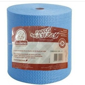 Chiffons de nettoyage de cuisine jetables Non-tissé Serviette de nettoyage de cuisine jetable industrielle Rouleau <span class=keywords><strong>Jumbo</strong></span> Pano Multiuso Rolo - Product Image 6