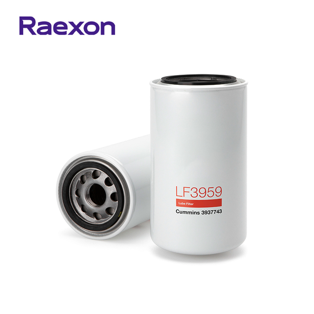 RAEXON High Quality Engine Oil Filter 3937695 A031A283 LF3959 3937743 New Release for Truck Vehicle Metal Gasket Material