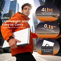 Moniteur d'extension d'écran portable 2026 pour ordinateur portable, 15,6 pouces, 1080P FHD, triple écran, USB-C/IPS, Plug & Play, compatible avec les ordinateurs portables