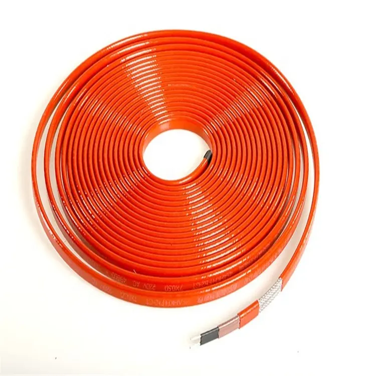 High Temperature 15GWK Maximum Exposure Temperature 200 Self-Limit Heat Tracing Cable