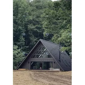 Eenvoudige Montage Prefab Huizen Vervaardigd Blokhut Houten Huis