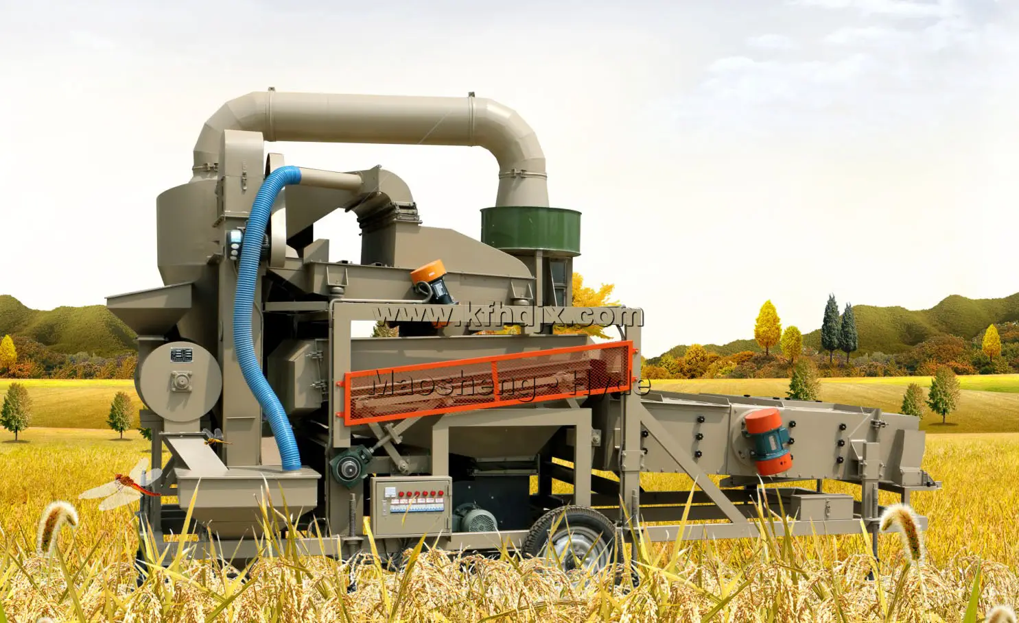優れた選択種子洗浄機トウモロコシトウモロコシ種子脱穀機農業用クリーナーソーター機