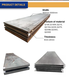 Placa de Acero al Carbono Laminada en Caliente MS de 30 mm de Espesor A-516 Gr70 A285 Gr.C A283 Gr.C A36 para Calderas y Buques - Product Image 5