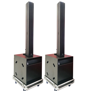 Boutum Sistema de sonido profesional Alta calidad Precio bajo 6*6,5 pulgadas 600W Sistema de PA de columna de sonido de matriz de línea al aire libre - Product Image 5
