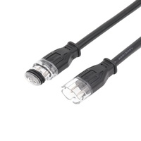 Aohua – connecteur de Type Q13 à 2 broches à connexion rapide pour projet de lampadaire LED, prise mâle à femelle