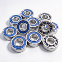 Roulement à billes à gorge profonde miniature ouvert 695, 5x13x4mm, sans blindage, en acier chromé, pour jouet Fidget Spinner et micromoteur
