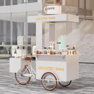Chariot de courses mobile multifonctionnel personnalisé pour l'extérieur, chariot à ânes à conduite inversée, populaire sur internet, pour la promotion en centre commercial, chariot à fleurs - Product Image 3