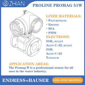 Endress + hauser E + H Proline promag 51w2f dn250 điện từ đo lưu lượng 250mm 10inch từ cảm biến lưu lượng chất lỏng OEM hỗ trợ - Product Image 3