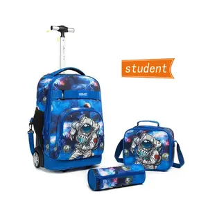 Hot Sell Waterproof Family Set Bags Kids Luggage Bag Set School Bag with Large Capacity for Boys Girls