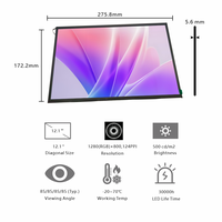 12,1 Zoll IPS TFT LCD Displaymodul 1920x800 Ultra-Breitauflösung LVDS 500 Nits Touchscreen für Industrielle HMI