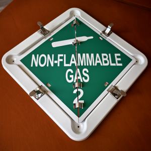 13 علامة قابلة للطي علامات السلامة المرورية في الشاحنات الأمريكية كتاب سلامة البضائع الخطرة ، من الألومنيوم من من من من من من من من من من من من من من من من من من من من من نوع من السلع الخطرة - Product Image 2