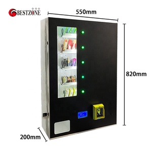 Petit distributeur automatique électronique de bureau mural pour snack et préservatif sucré à paiement rapide et pratique - Product Image 3