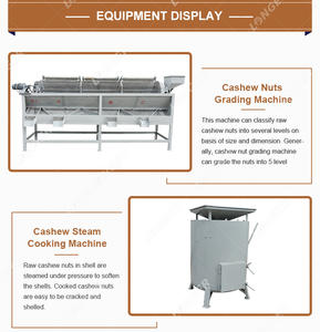 Macchina per la lavorazione degli anacardi del pelapatate del frantoio per la pulizia del vibratore del seme di Kaju Caju industriale in vendita - Product Image 5