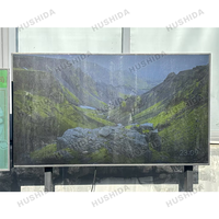 Téléviseurs Extérieurs Intelligents HUSHIDA 65''75''86''98'' Étanches IP55 Soleil Occasionnel Téléviseurs Extérieurs pour les États-Unis et l'Europe pour Piscine