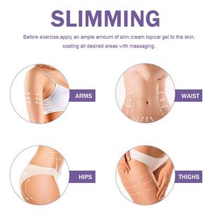 Su misura OEM/ODM Anti-Cellulite Gel dimagrante crema Private Label per la perdita di peso vegano con vitamina C rassodante ingredienti - Product Image 4