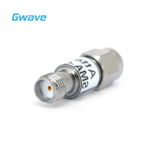 <span class=keywords><strong>Attenuator</strong></span> <span class=keywords><strong>RF</strong></span> Microwave SMA Male ke SMA Female, Bodi Berlapis Tri-Metal Kuningan dengan Atenuasi 40dB, Rentang DC-8GHz - Product Image 5