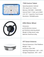 Traktor pertanian presisi sistem Stir otomatis, peralatan GPS GNSS sistem navigasi gps trimble RTK autopilot