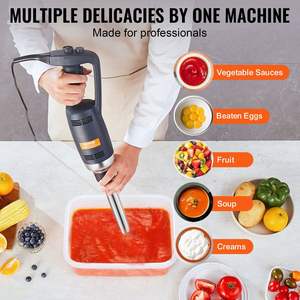 DB Wholesale 350W <b>Commercial</b> Immersion <b>Blender</b> Heavy Duty Hand Mixer for Efficient Soup & Sauce Preparation - Product Image 6