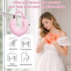 Pink Mottled Nursing Pillow Cover U Shape Breastfeeding Positioner <b>Memory</b> <b>Foam</b> Support <b>Cushion</b> Customized - Product Image 4
